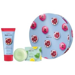 PUPA SET Fruit Lovers Pomegranate żel pod prysznic 200ml + szampon w kostce 60g (P1)