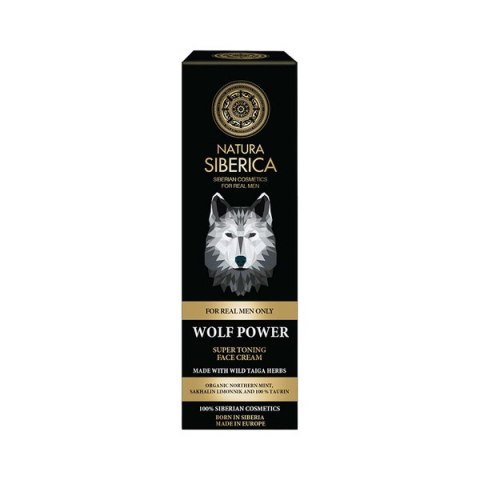 SIBERICA PROFESSIONAL Men Wolf Power Super Toning Face Cream tonizujący krem do twarzy 50ml (P1)