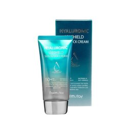 FARMSTAY Hyaluronic UV Shield Sun Block Cream SPF50+ kremowy bloker przeciwsłoneczny 70g (P1)