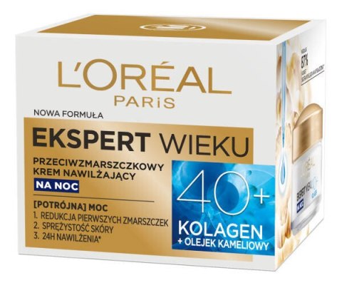 L'OREAL Ekspert wieku przeciwzmarszczkowy krem nawilżajacy na noc (P1)