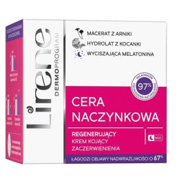 Cera Naczynkowa regenerujący krem kojący zaczerwienienia na noc 50ml