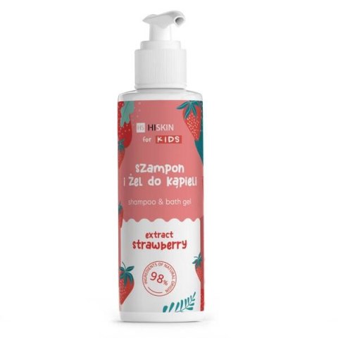 Kids szampon i żel do kąpieli Truskawka 280ml