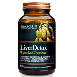 Doctor Life Liver Detox ochrona wątroby suplement diety 60 kapsułek (P1)