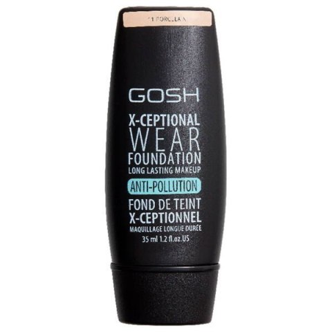 Gosh X-Ceptional Wear Foundation Long Lasting Makeup długotrwały podkład do twarzy 11 Porcelain 35ml (P1)