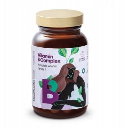HealthLabs Vitamin B Complex kompleks witamin z grupy B suplement diety 60 kapsułek (P1)