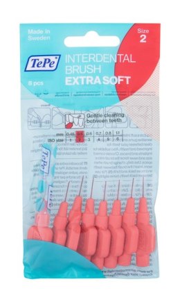 TePe Extra Soft 0,5 mm Szczoteczka do przestrzeni międzyzębowych 8 szt (U) (P2)