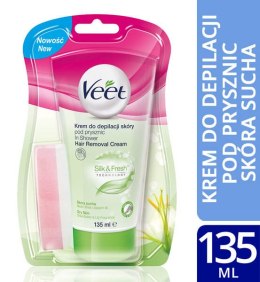 Veet Veet krem do depilacji ciała pod prysznic skóra sucha 135ml (P1)