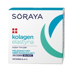 Soraya Kolagen i Elastyna pielęgnacyjny krem nawilżający na dzień i noc 50ml (P1)