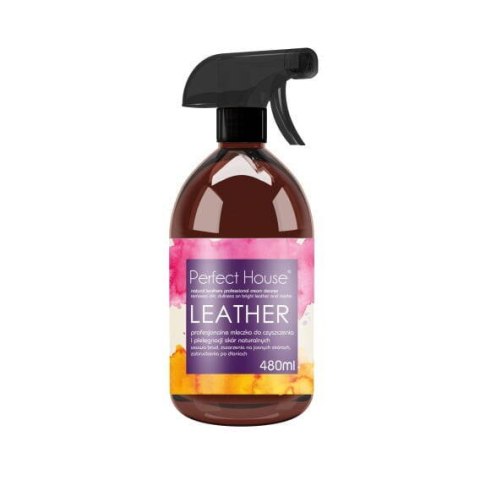 Perfect House Leather profesjonalne mleczko do czyszczenia skór naturalnych i syntetycznych 480ml (P1)