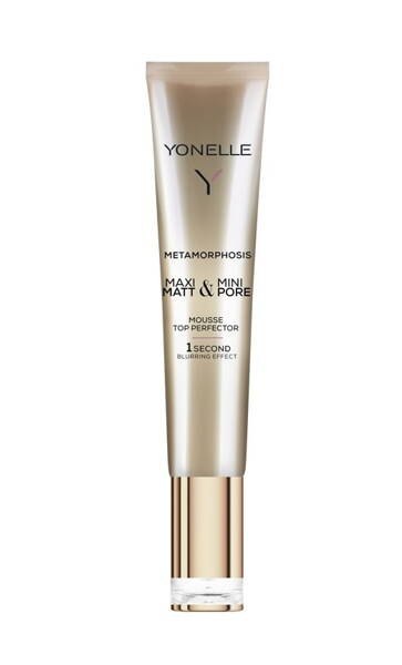 Yonelle Metamorphosis Maxi Matt Mini Pore Mousse Top Perfector krem błyskawicznie matujący skórę i maskujący pory 25ml (P1)