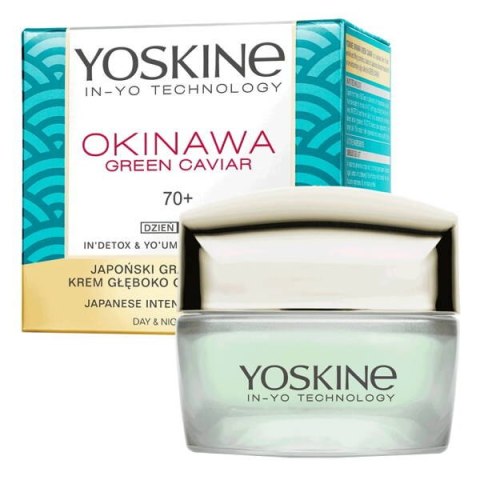 Yoskine Okinawa Green Caviar 70+ krem głęboko odbudowujący na dzień i na noc 50ml (P1)