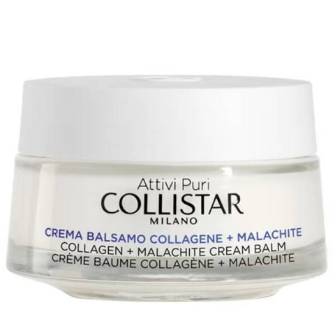 COLLISTAR Attivi Puri Collagen + Malachite Cream Balm przeciwzmarszczkowy krem-balsam do twarzy z kolagenem i malachitem 50ml (P