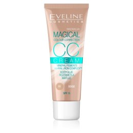 EVELINE Magical Colour Correction CC Cream SPF15 multifunkcyjny podkład 53 Beige 30ml (P1)