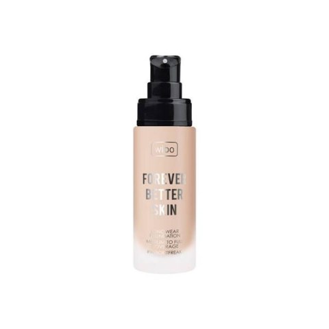 WIBO Forever Better Skin Foundation długotrwały podkład do twarzy 02 Warm Beige 28ml (P1)