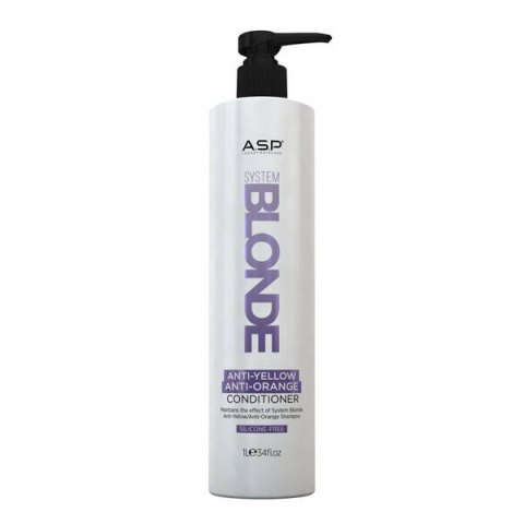 AFFINAGE SALON PROFESSIONAL System Blonde Anti-Yellow Conditioner odżywka do włosów blond niwelująca żółty odcień włosów 1000ml 