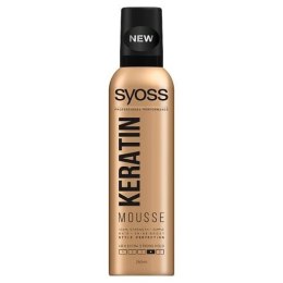 Syoss Professional Performance Mousse Keratin Pianka do włosów 250ml (W) (P2)