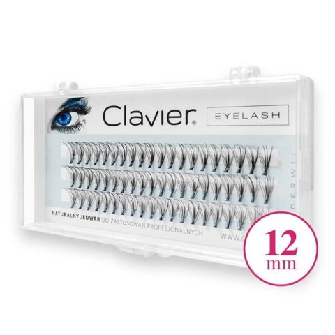 Clavier Eyelash kępki rzęs 12mm (P1)