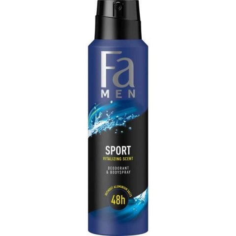 Fa Men Sport 48h dezodorant w sprayu o zapachu zielonych cytrusów 150ml (P1)