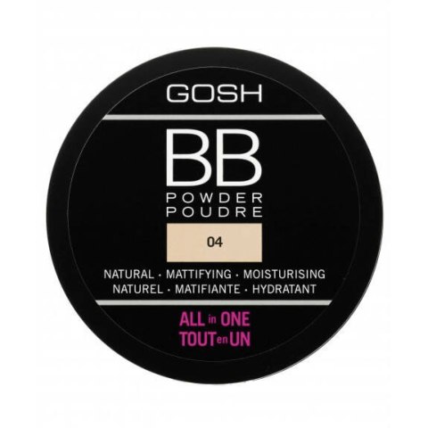 Gosh BB Powder puder prasowany do twarzy 04 Beige 6.5g (P1)