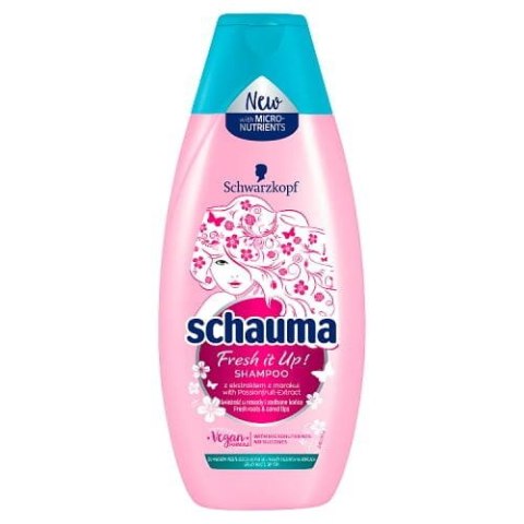 Schauma Fresh it Up! Shampoo szampon do włosów szybko przetłuszczających się 400ml (P1)