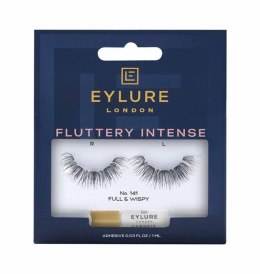 Eylure Fluttery Intense Lashes sztuczne rzęsy z klejem efekt podwójnej objętości No. 141 (P1)