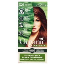 Joanna Naturia Organic pielęgnująca farba do włosów 321 Kasztanowy (P1)
