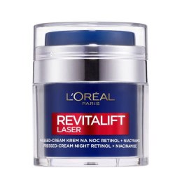 L'Oreal Paris Revitalift Laser Pressed Cream przeciwzmarszczkowy krem do twarzy na noc Retinol i Niacynamid 50ml (P1)