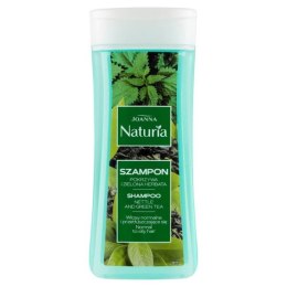Joanna Naturia szampon do włosów normalnych i przetłuszczających się Pokrzywa i Zielona Herbata 200ml (P1)
