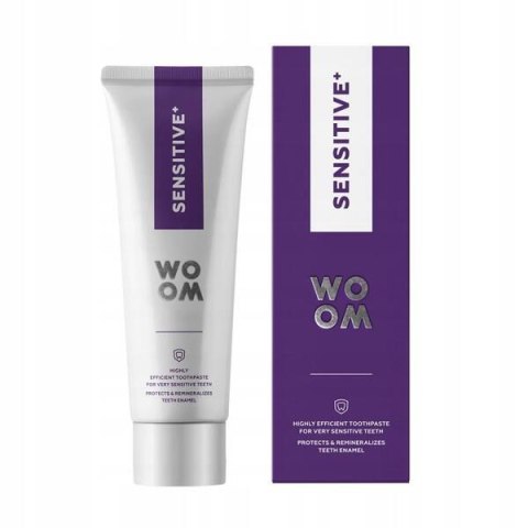 WOOM Sensitive+ pasta do nadwrażliwych zębów 75ml (P1)