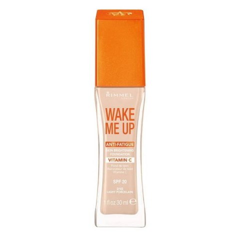 Rimmel Wake Me Up Anti-Fatigue Foundation podkład rozświetlający 010 Light Porcelain SPF15 30ml (P1)