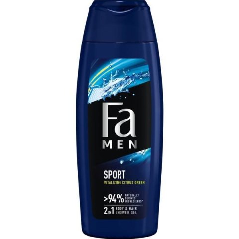 Fa Men Sport żel pod prysznic 2w1 o zapachu zielonych cytrusów 250ml (P1)