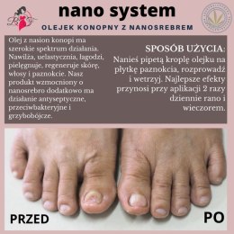 NanoSystem olejek wspomagający regenerację skóry stóp, dłoni oraz paznokci 10ml