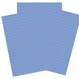Serwety kosmetyczne niebieskie 42,5x32cm 100szt
